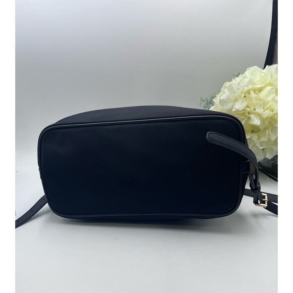 MICHAEL KORS Bedford Zip Gold
Studded BLACK Nylon Leather Large
Backpack - Picture 8 of 16